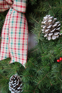 Gingerbread Gingham 32"