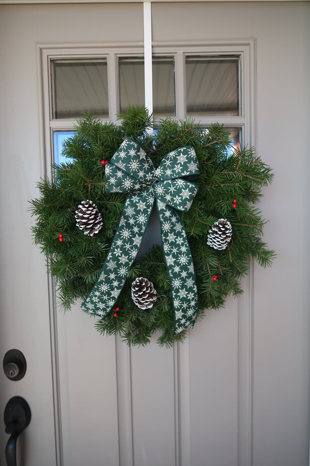 Evergreen Snowflake 24