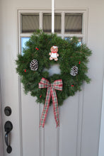 Load image into Gallery viewer, Gingham Gingerbread Man 24&quot;