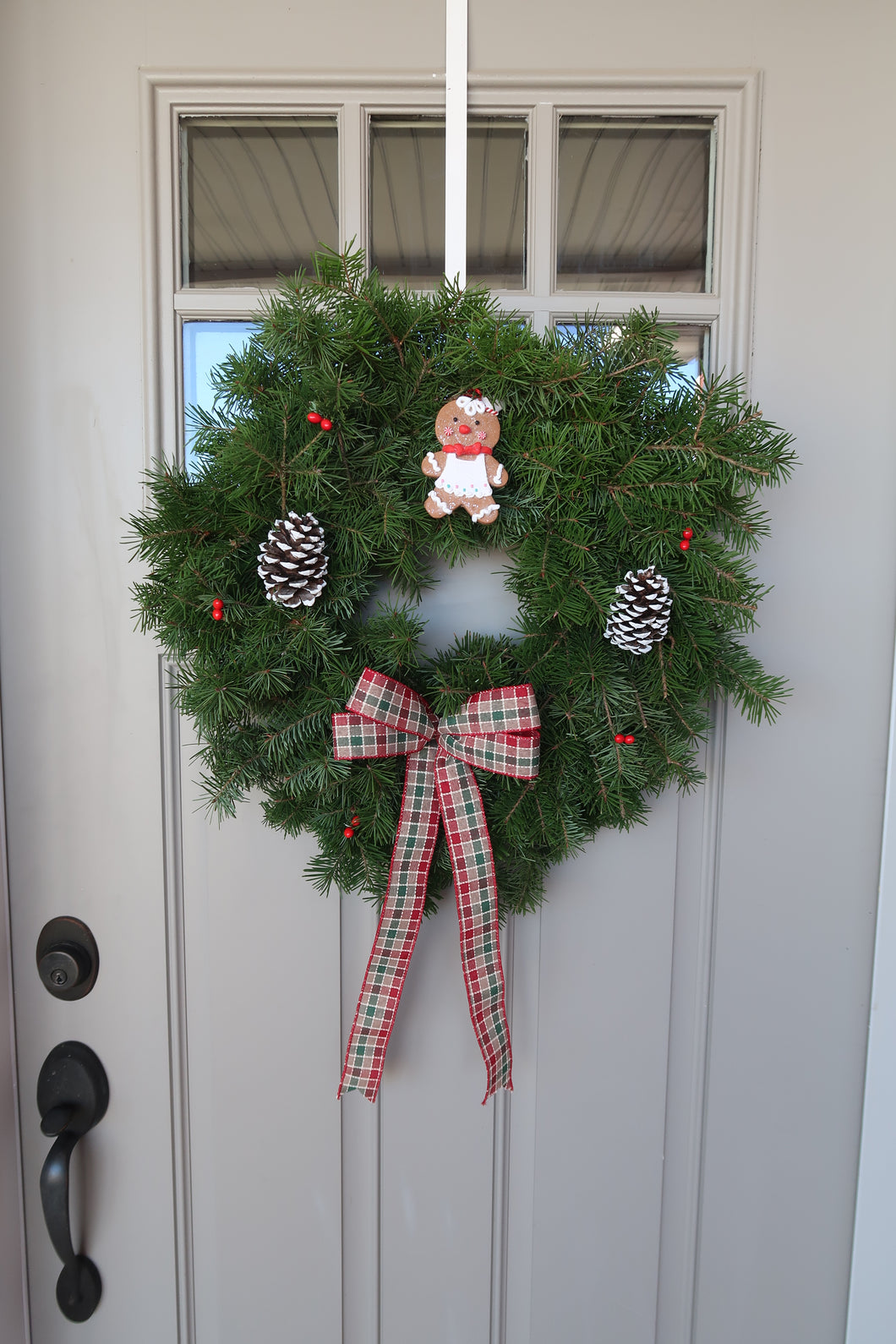Gingham Gingerbread Man 24