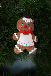 Gingham Gingerbread Man 24"