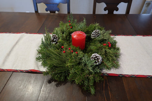 A Frosted Centerpiece